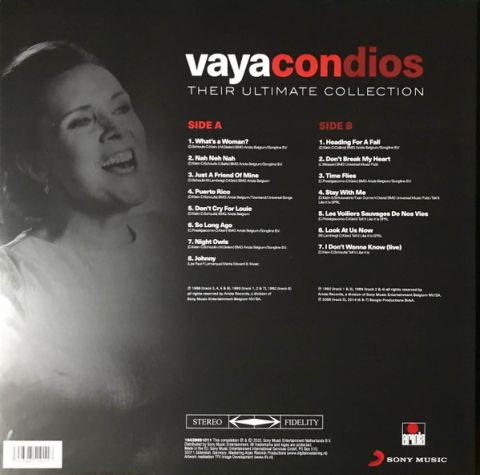 VAYA CON DIOS - Their Ultimate Top 40 Collection (Vinyl, LP, Compilation, Stereo) - фото 2