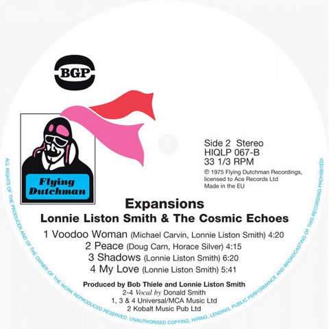 Lonnie Liston Smith & The Cosmic Echoes - Expansions (LP, Album, Reissue, Gatefold) - фото 4