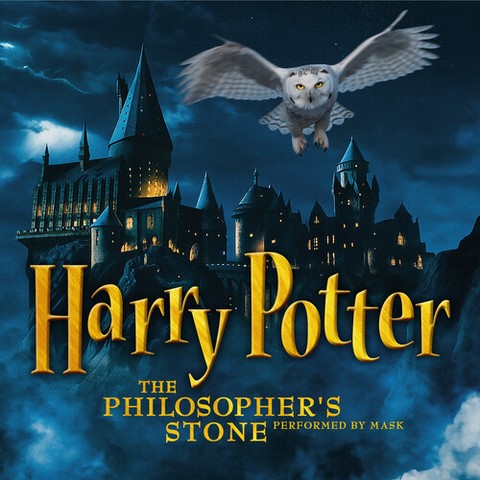 Mask - Harry Potter - the Philosophers Stone (LP, Transparent, Coloured Vinyl, Limited Edition, Vinyl) - фото 1