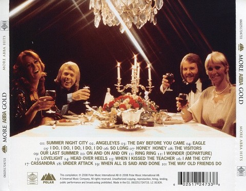 ABBA – More ABBA Gold (More ABBA Hits) (CD, Compilation, Reissue, Remastered) - фото 2