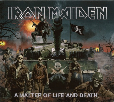 Iron Maiden – A Matter Of Life And Death (CD, Album, Reissue, Remastered, Stereo, Digipak) - фото 1