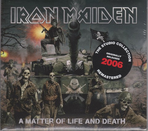 Iron Maiden – A Matter Of Life And Death (CD, Album, Reissue, Remastered, Stereo, Digipak) - фото 4