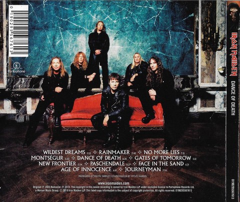 Iron Maiden – Dance Of Death (CD, Album, Reissue, Remastered, Digipak) - фото 2