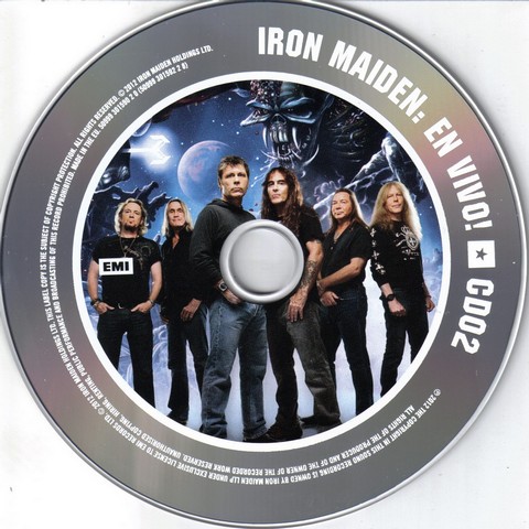 Iron Maiden – En Vivo! (2CD, Album, Reissue) - фото 3