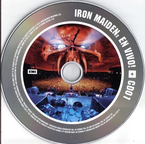 Iron Maiden – En Vivo! (2CD, Album, Reissue) - фото 4