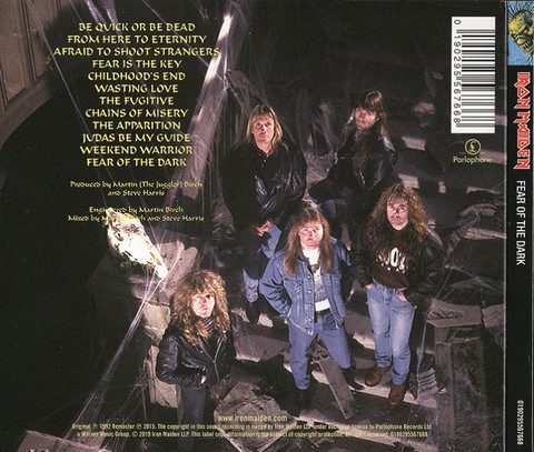Iron Maiden – Fear Of The Dark (CD, Album, Reissue, Remastered, Digipak) - фото 3