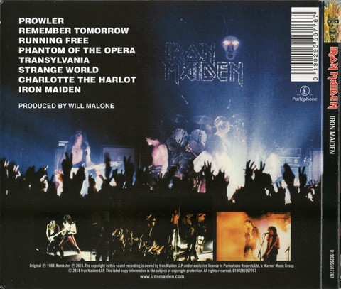 Iron Maiden – Iron Maiden (CD, Album, Reissue, Remastered, Digipak) - фото 3