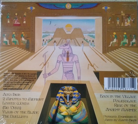 Iron Maiden – Powerslave (CD, Album, Reissue, Remastered, Digipak) - фото 3