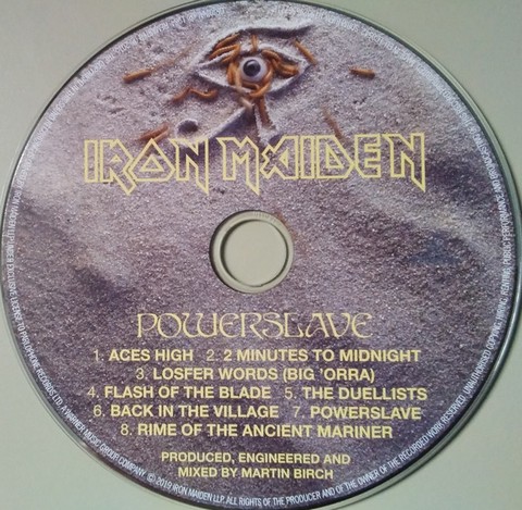 Iron Maiden – Powerslave (CD, Album, Reissue, Remastered, Digipak) - фото 4
