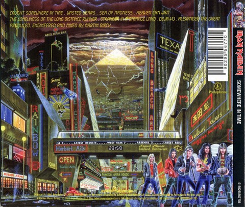 Iron Maiden – Somewhere In Time (CD, Album, Reissue, Remastered, Digipak) - фото 3