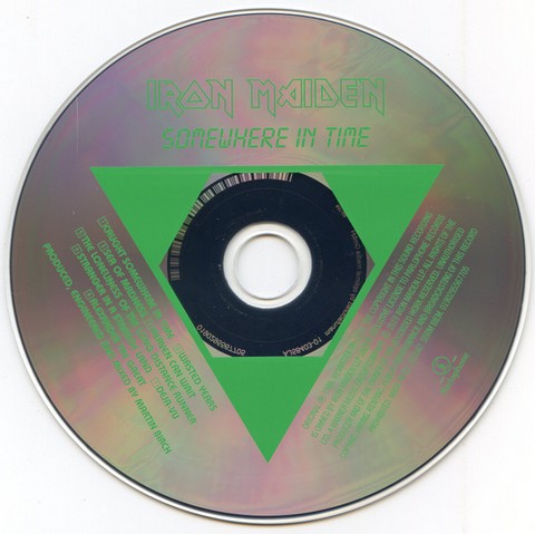 Iron Maiden – Somewhere In Time (CD, Album, Reissue, Remastered, Digipak) - фото 6