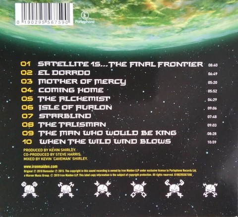 Iron Maiden – The Final Frontier (CD, Album, Reissue, Remastered, Digipak) - фото 2