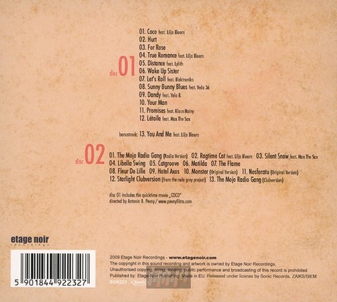 Parov Stelar – Coco (2CD, Album, Enhanced, Digipak) - фото 2