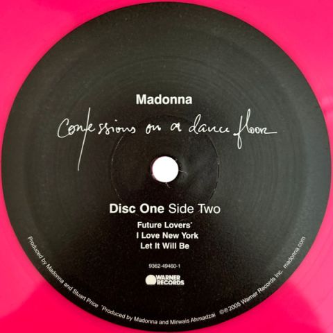 Madonna – Confessions On A Dance Floor (2LP, Album, Limited Edition, Reissue, Pink Vinyl) - фото 6