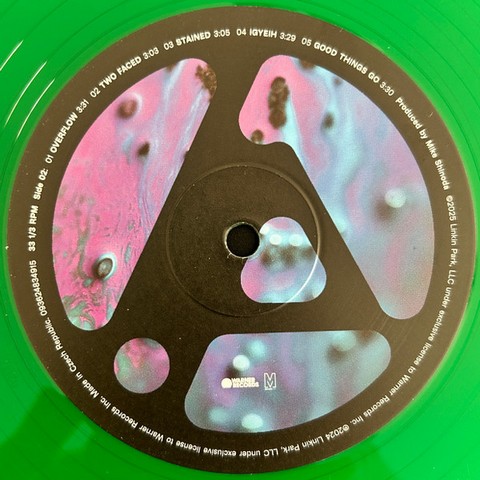 Linkin Park – From Zero (2LP, Album, Deluxe Edition, Green Translucent [Emerald]) - фото 7