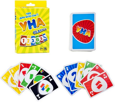 Настільна гра Strateg УНА classic карткова розважальна українською мовою (7015) - фото 2