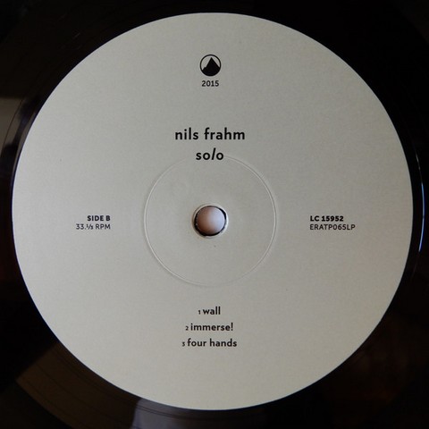 Nils Frahm – Solo (LP, Album, Vinyl) - фото 4