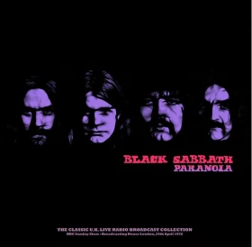 Black Sabbath – Paranoia (BBC Sunday Show : Broadcasting House London 26th April 1970) (LP, Limited Edition, Stereo, Red Marble Vinyl, 180 gram)