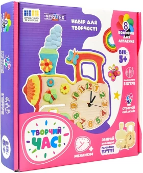 Набір для творчості "Творчий час. Паровозик Тутті"