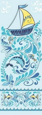 Закладка для книги «Таврійський розпис» - Канцтовары