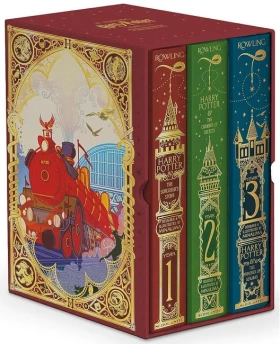 Harry Potter Books 1-3 Boxed Set (MinaLima Editions)
