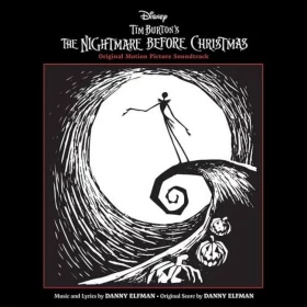 Danny Elfman – Tim Burton's The Nightmare Before Christmas (Original Motion Picture Soundtrack) (LP, Album, Limited Edition, Picture Disc, Zoetrope Vinyl)