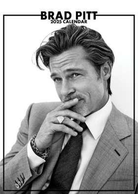 Brad Pitt -Brad Pitt 2025 Calendar (Wall Calendar, A3)