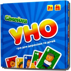 Настільна гра УНА Сімейна 2 в 1  українською мовою (30527)