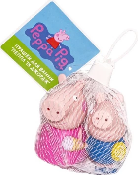 Іграшки для ванни "Пеппа та Джордж". Ігровий набір TM Peppa Pig