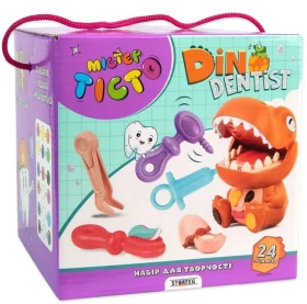 Набір для творчості. Містер тісто. Dino Dentist