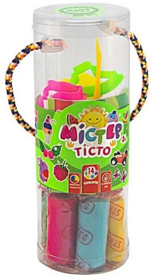 Набір маси для ліплення. Містер тісто. 14 кольорів