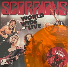 Scorpions – World Wide Live  (2LP, Album, Reissue, Special Edition, Orange Transparent, Vinyl)