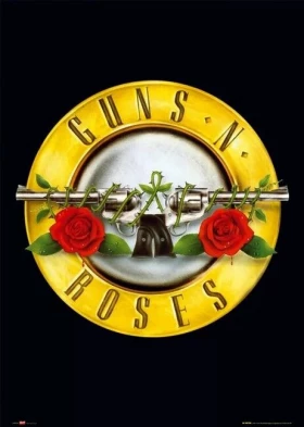 Guns N Roses - Logo (Постер)