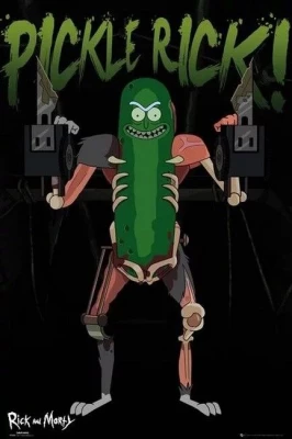 Rick and Morty - Pickle Rick (Постер)