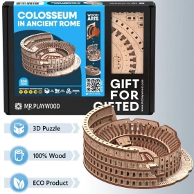 Колізей у Стародавньому Римі. Механічна дерев'яна 3D-модель