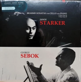 
Johannes Brahms, Janos Starker, Gyorgy Sebok – Cello And Piano Sonatas (LP, Album, Reissue, Remastered, Stereo, 180g, Vinyl)