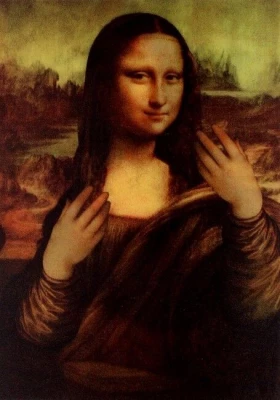 DA VINCI MONA LISA ( ART / OLD MASTERS )