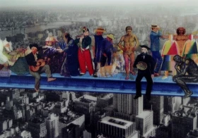 MEN ON STEEL BEAM (ART) SPECIAL VERSION