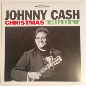 Johnny Cash – Christmas - There'll Be Peace In The Valley (Vinyl, LP, Compilation, Stereo)
