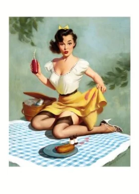 HARRY EKMAN. Mishap At The Picnic