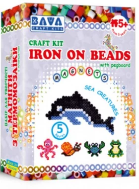 Набір для творчості. Магніти з термомозаїки. Морські