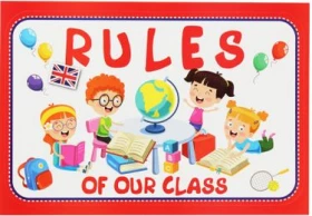 Набір карток. Правила класу (англійською)