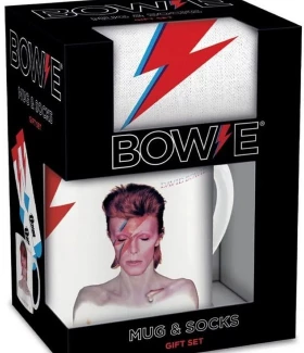 Чашка "DAVID BOWIE" Mug and Socks set Чашка 315мл шкарпетками EU 41-45