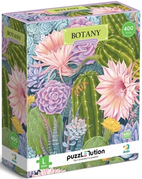 Пазл "Ботаніка. Кактуси та сукуленти"