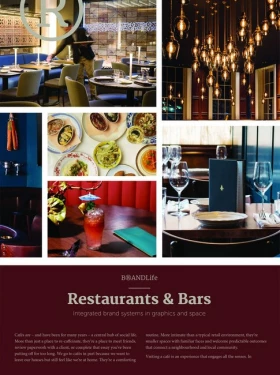 BRANDLife Restaurants & Bars: Integrated brand systems in graphics and space