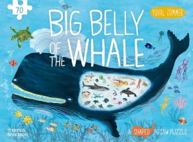 The Big Belly of the Whale. A shaped jigsaw puzzle