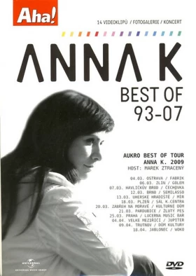 Anna K Host Marek Ztraceny – Best Of 93-07 - Aukro Best Of Tour Anna K. 2009 (DVD-Video, PAL)
