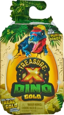 Фігурка-сюрприз у скам'янілості Dino Gold (золото динозаврів). Ігровий набір ТМ Treasure X - Игровые фигурки