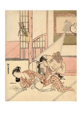 Daikoku Taking a Peek, 1767-1768