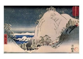 Shrines in Snowy Mountains